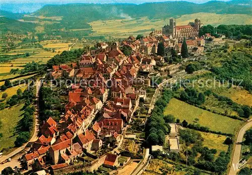 AK / Ansichtskarte Vezelay Fliegeraufnahme  Vezelay