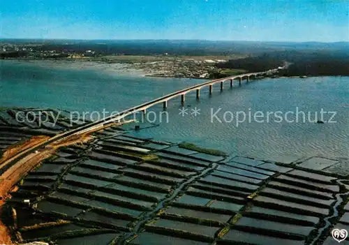 AK / Ansichtskarte Les_Mathes Fliegeraufnahme Pont de la Seudre  Les_Mathes