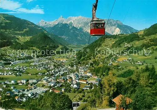 AK / Ansichtskarte Schruns_Vorarlberg Tschagguns Hochjochbahn Zimba Schruns Vorarlberg
