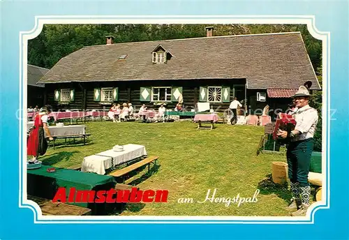 AK / Ansichtskarte Windischgarsten Almstuben am Hengstpass Windischgarsten