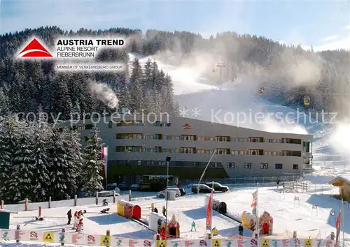AK / Ansichtskarte Fieberbrunn_Tirol Austria Trend Alpine Resort Winter Fieberbrunn Tirol