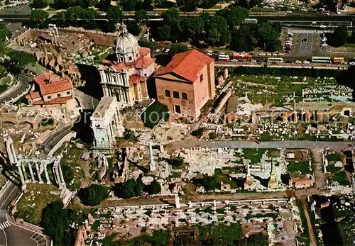 AK / Ansichtskarte Roma_Rom Fliegeraufnahme Roemischer Gerichtshof Roma_Rom