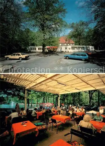 AK / Ansichtskarte Hilden_Duesseldorf Restaurant Waldschenke Hilden Duesseldorf