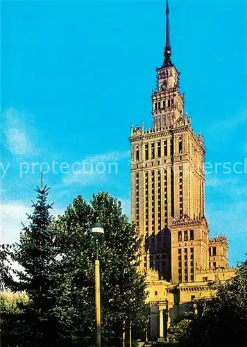 AK / Ansichtskarte Warszawa Kulturpalast Warszawa