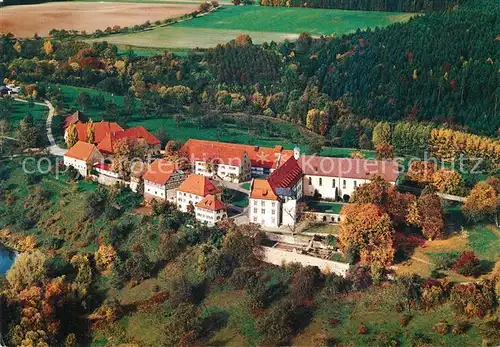 AK / Ansichtskarte Sulz_Neckar Fliegeraufnahme Berneuchener Haus Kloster Kirchberg Sulz Neckar