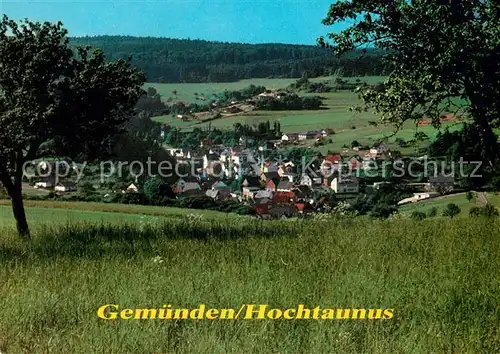 AK / Ansichtskarte Gemuenden_Taunus Panorama Gemuenden Taunus