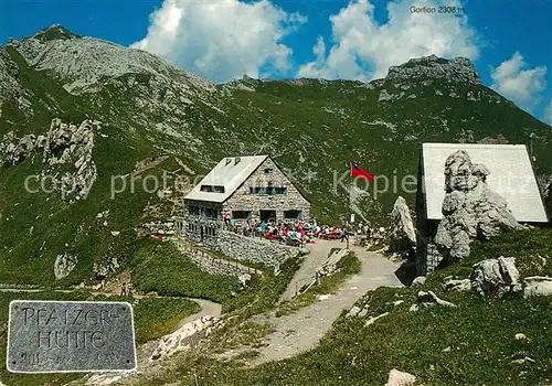 AK / Ansichtskarte Liechtenstein  Pfaelzer Huette Bettlerjoch Augstenberg Liechtenstein 