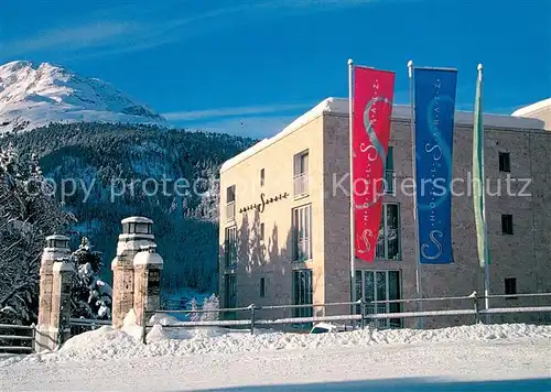 AK / Ansichtskarte Pontresina Hotel Saratz Pontresina