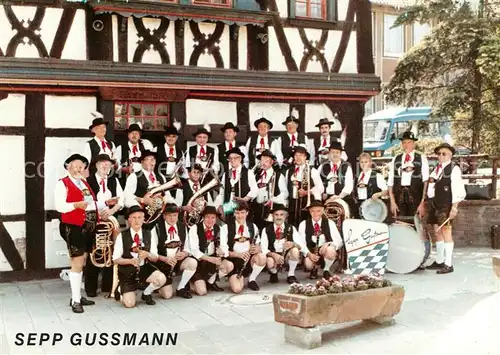 AK / Ansichtskarte Koenigssee Sepp Gussmann Orchester Koenigssee