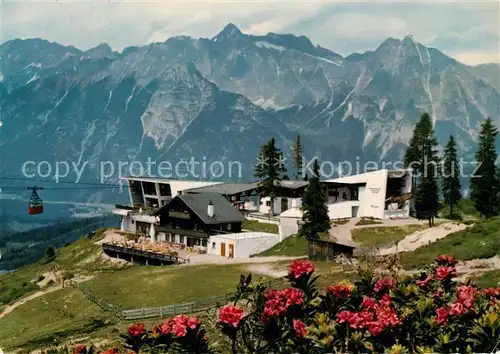 AK / Ansichtskarte Rosshuette Seilbahn Wettersteingebirge Rosshuette