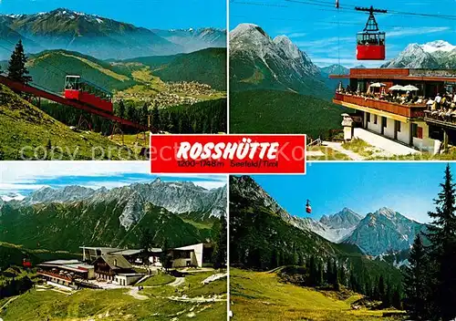 AK / Ansichtskarte Rosshuette Standseilbahn Hermelekopfbahn  Rosshuette