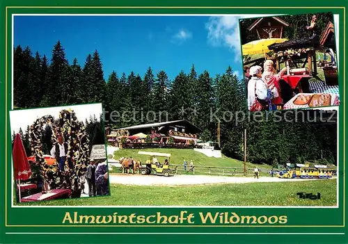 AK / Ansichtskarte Seefeld_Tirol Almwirtschaft Wildmoos Seefeld Tirol