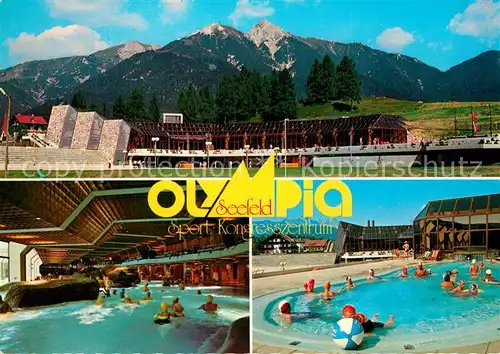 AK / Ansichtskarte Seefeld_Tirol Olympia Sport Kongresszentrum Seefeld Tirol