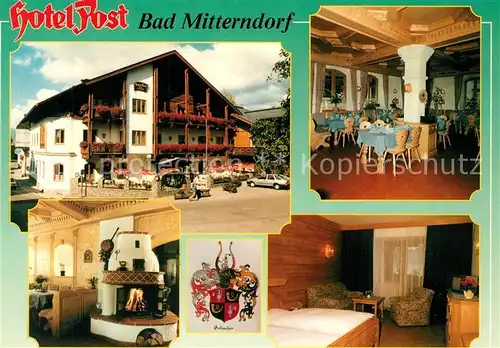 AK / Ansichtskarte Bad_Mitterndorf Hotel Post  Bad_Mitterndorf