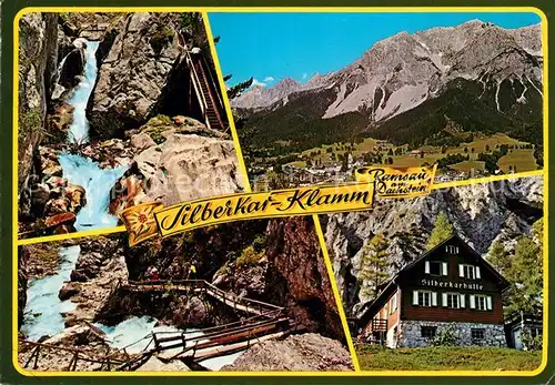 AK / Ansichtskarte Ramsau_Dachstein_Steiermark Silberkarklamm Silberkarhuette  Ramsau_Dachstein