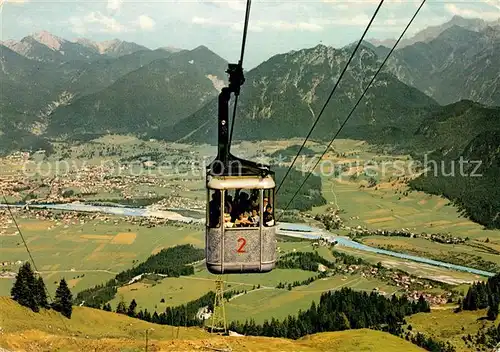 AK / Ansichtskarte Reutte_Tirol Reuttener Bergbahn Reutte Tirol