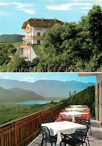 AK / Ansichtskarte Kaltern_Weinstrasse_Tirol Pension Panigi Schwimmbad Kaltern_Weinstrasse_Tirol