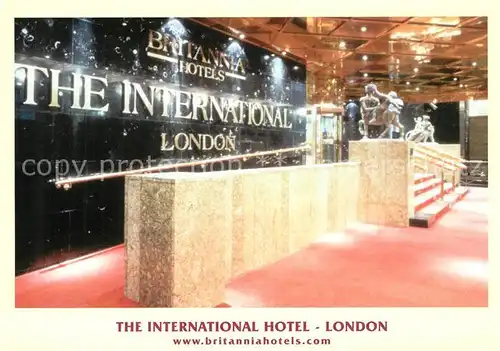 AK / Ansichtskarte London The International Hotel London
