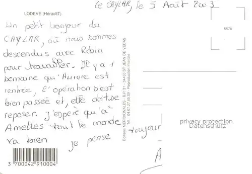 AK / Ansichtskarte Lodeve Historische Altstadt Bruecke Chronik Lodeve