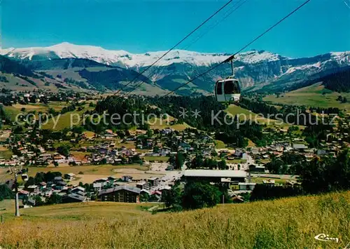 AK / Ansichtskarte Megeve Seilbahn Mont Joly Megeve