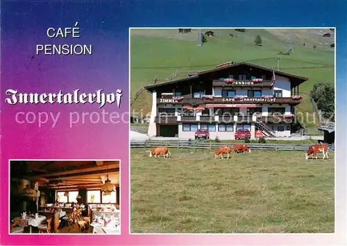 AK / Ansichtskarte Gerlos Cafe Pension Innertalerhof Gerlos