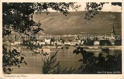 AK / Ansichtskarte Foto_Zeitz_F.G._Nr. 1494 Ruedesheim am Rhein  Foto_Zeitz_F.G._Nr.