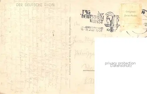 AK / Ansichtskarte Foto_Zeitz_F.G._Nr. 1494 Ruedesheim am Rhein  Foto_Zeitz_F.G._Nr.