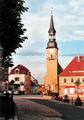 AK / Ansichtskarte Nossen Markt Kirche Nossen