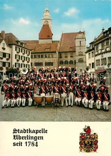 AK / Ansichtskarte ueberlingen_Bodensee Stadtkapelle Tracht  ueberlingen Bodensee
