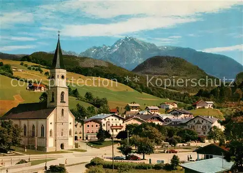 AK / Ansichtskarte Schellenberg_Marktschellenberg Hohe Goell Marktplatz Schellenberg