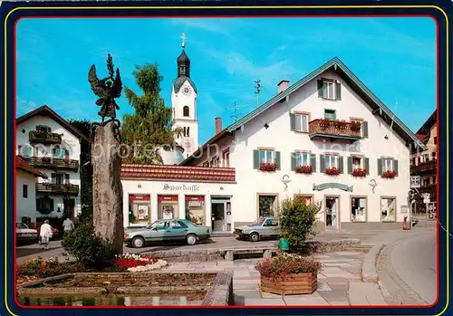 AK / Ansichtskarte Bad_Kohlgrub Ortsmitte Bad_Kohlgrub