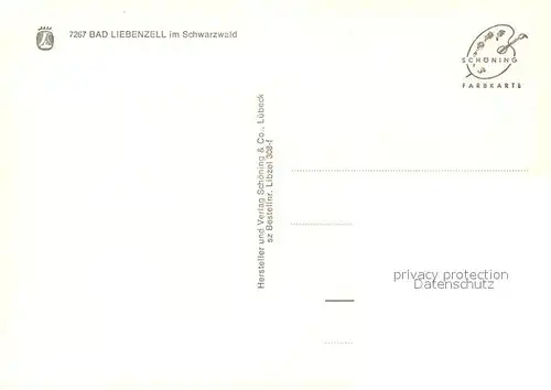 AK / Ansichtskarte Bad_Liebenzell  Bad_Liebenzell