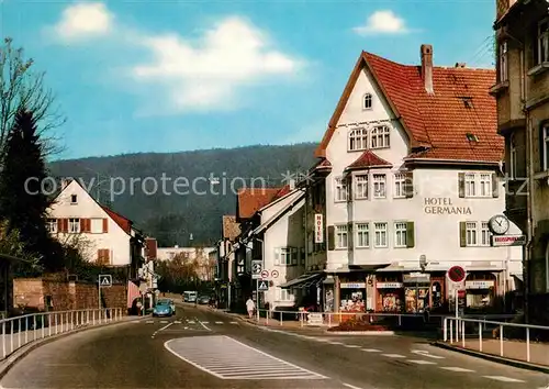 AK / Ansichtskarte Bad_Liebenzell Hotel Gemania Bad_Liebenzell