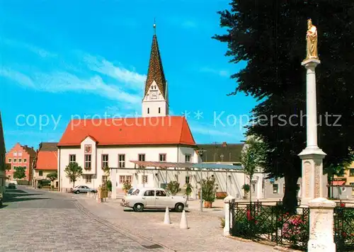 AK / Ansichtskarte Vohburg_Donau St. Andreaskirche Vohburg Donau