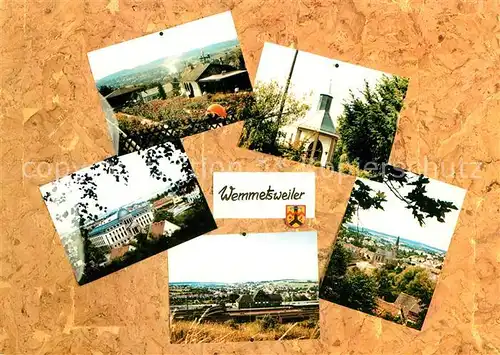 AK / Ansichtskarte Wemmetsweiler Kirche  Wemmetsweiler