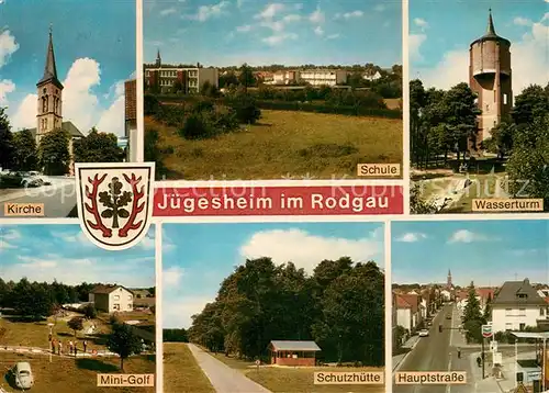 AK / Ansichtskarte Juegesheim Wasserturm Kirche Schutzhuette / Juegesheim