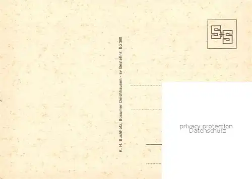 AK / Ansichtskarte Deichhausen_Buesum Strand / Deichhausen Buesum