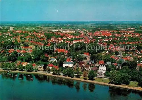 AK / Ansichtskarte Eckernfoerde Fliegeraufnahme Borby / Eckernfoerde