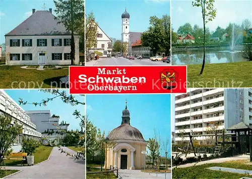AK / Ansichtskarte Markt_Schwaben_Ebersberg Wohngebiet Muenchener Osten Markt_Schwaben_Ebersberg