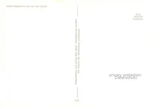 AK / Ansichtskarte Neubeuern Schloss Neubeuern