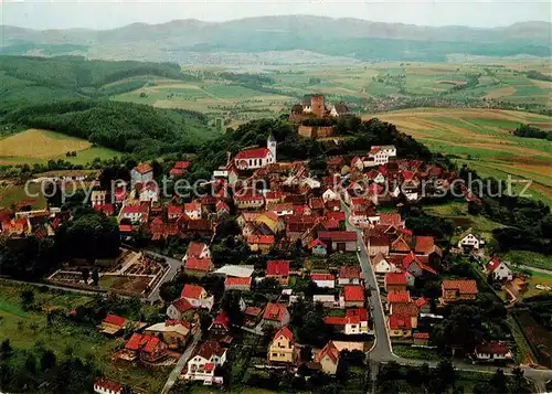 AK / Ansichtskarte Hering_Odenwald Fliegeraufnahme Veste Otzberg Hering Odenwald