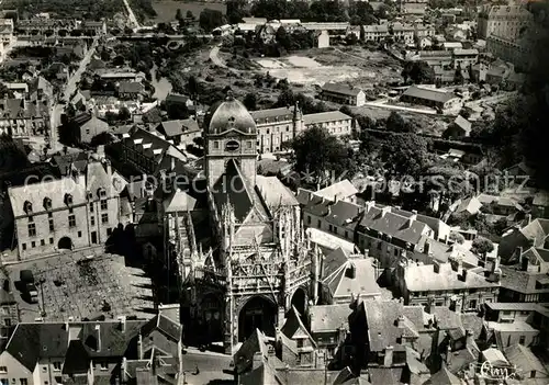 AK / Ansichtskarte Alencon Eglise vue aerienne Alencon