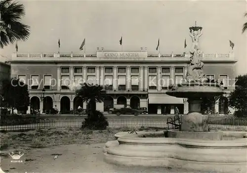 AK / Ansichtskarte Nice_Alpes_Maritimes Casino Municipal Fontaine Nice_Alpes_Maritimes