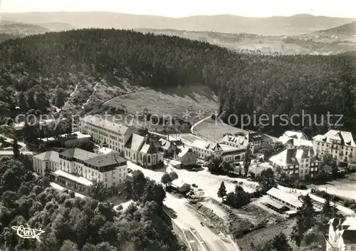 AK / Ansichtskarte Les_Trois_Epis_Vosges Station Touristique Centre Chapelle Grand Hotel vue aerienne Les_Trois_Epis_Vosges