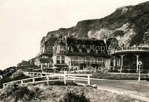 AK / Ansichtskarte Sainte Adresse Hotellerie et les Falaises de la Heve Sainte Adresse