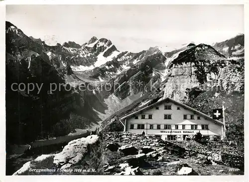 AK / Ansichtskarte Ebenalp Berggasthaus Alpen Ebenalp
