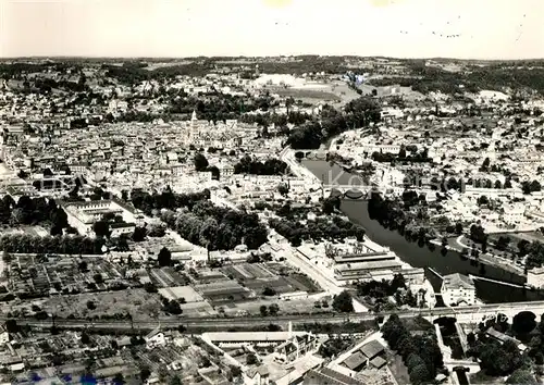 AK / Ansichtskarte Perigueux Les trois ponts sur l Isle vue aerienne Perigueux