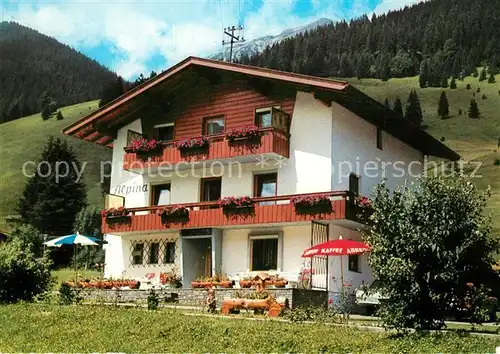 AK / Ansichtskarte Lermoos_Tirol Gaestehaus Pension Haus Alpina Lermoos Tirol