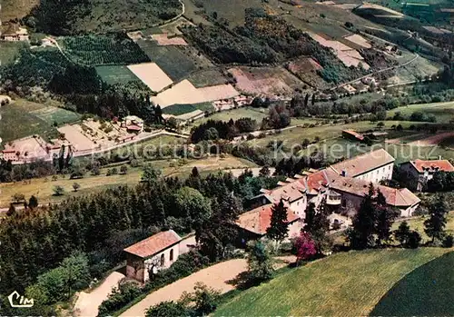 AK / Ansichtskarte Saint Clement sur Valsonne Maison de Retraite vue aerienne Saint Clement sur Valsonne
