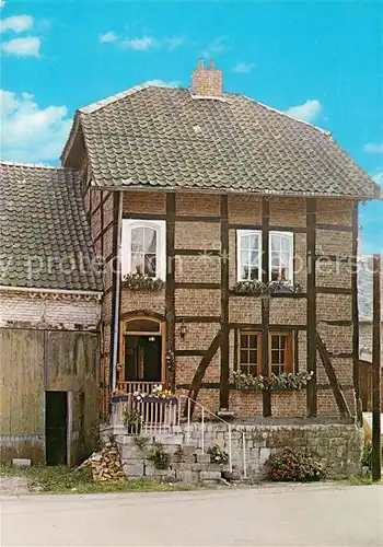 AK / Ansichtskarte Bomal sur Ourthe Vieille maison classee Fachwerkhaus Bomal sur Ourthe